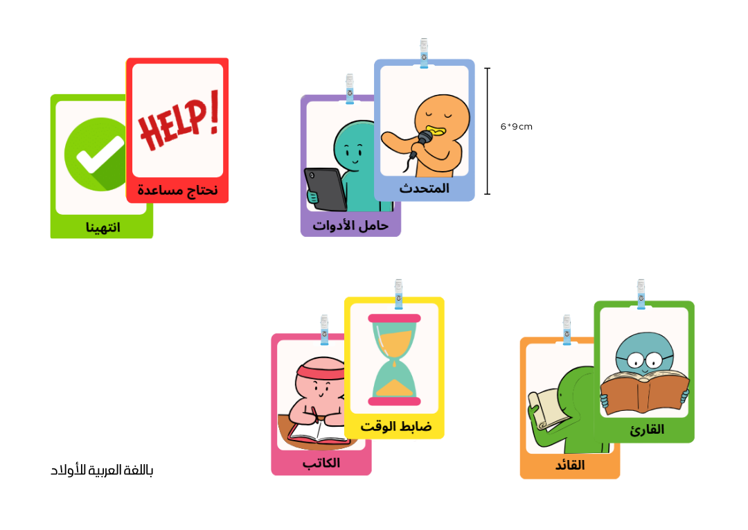 أدوار المجموعات (6 مجموعات)
