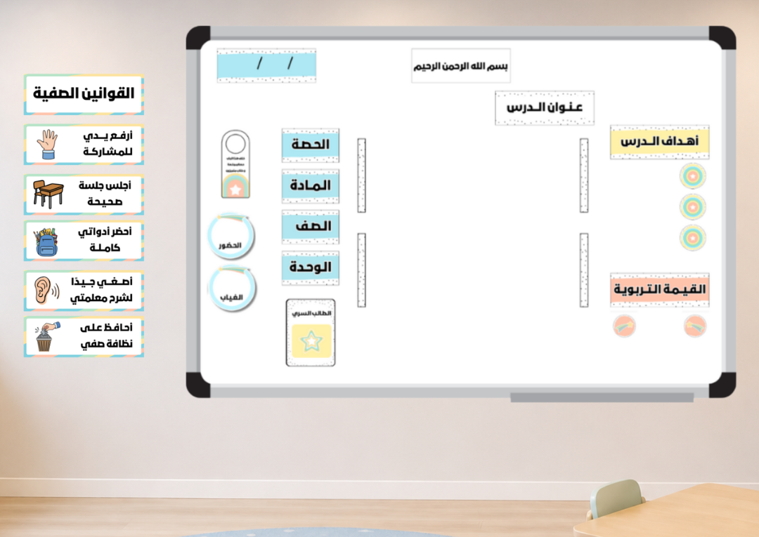 القوانين الصفية - إشراقة 2