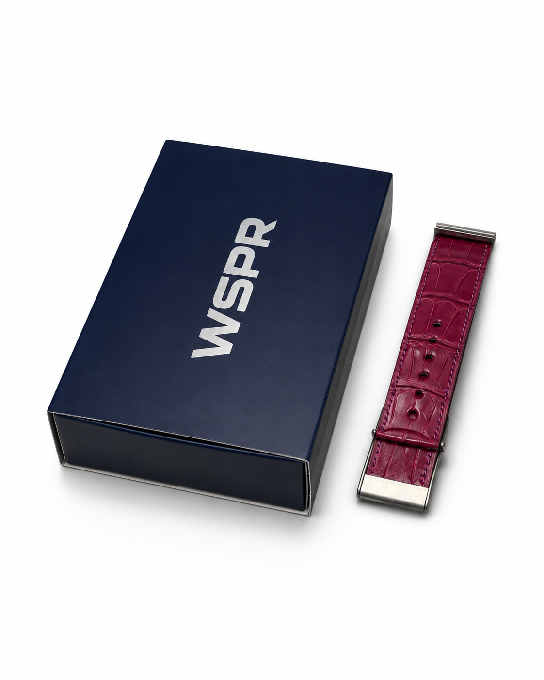 Pure Crocodile Burgundy