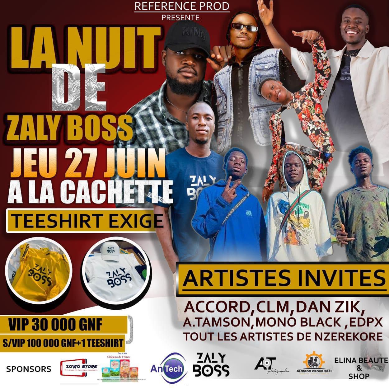 LA NUIT DE ZALY BOSS