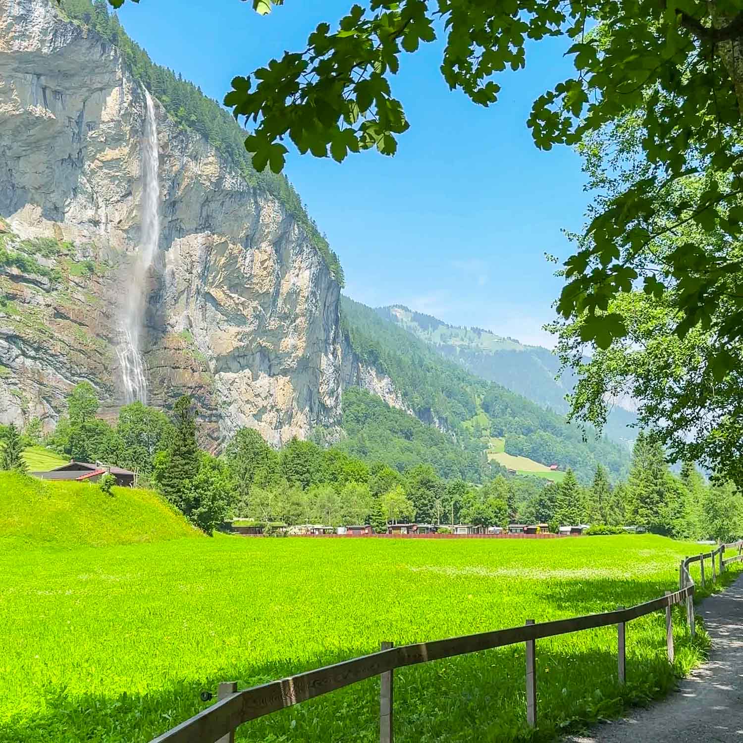 Meadow Path Staubach Falls