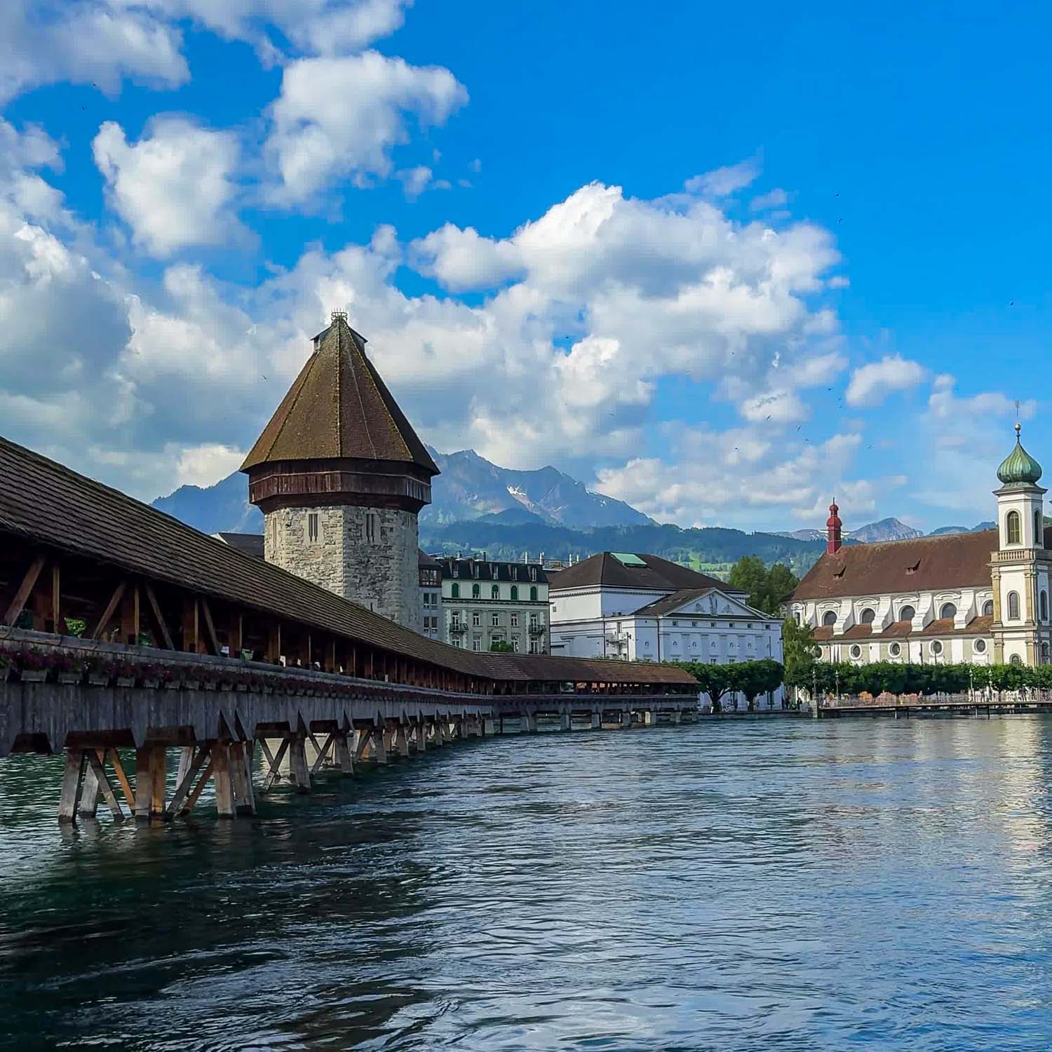 Pilatus View Chapel Bridge
