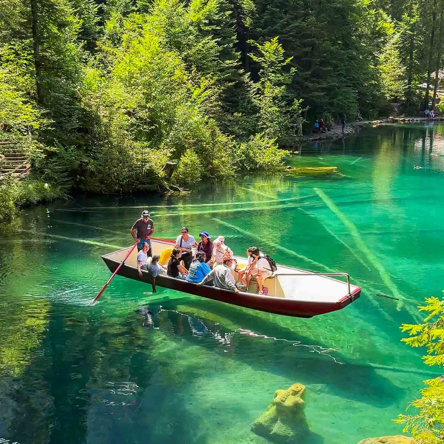 Statue Blausee
