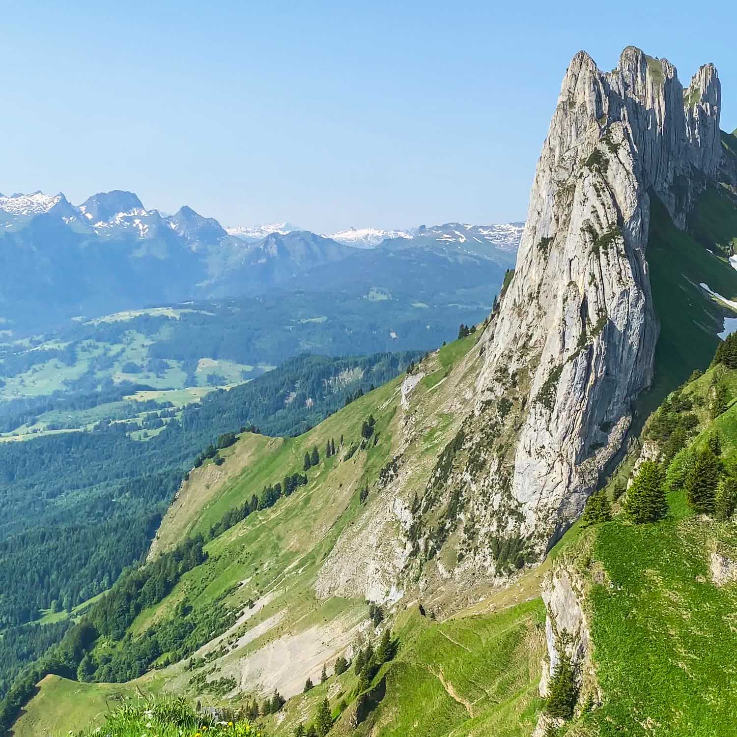 Viewing Plateau Saxer Lücke