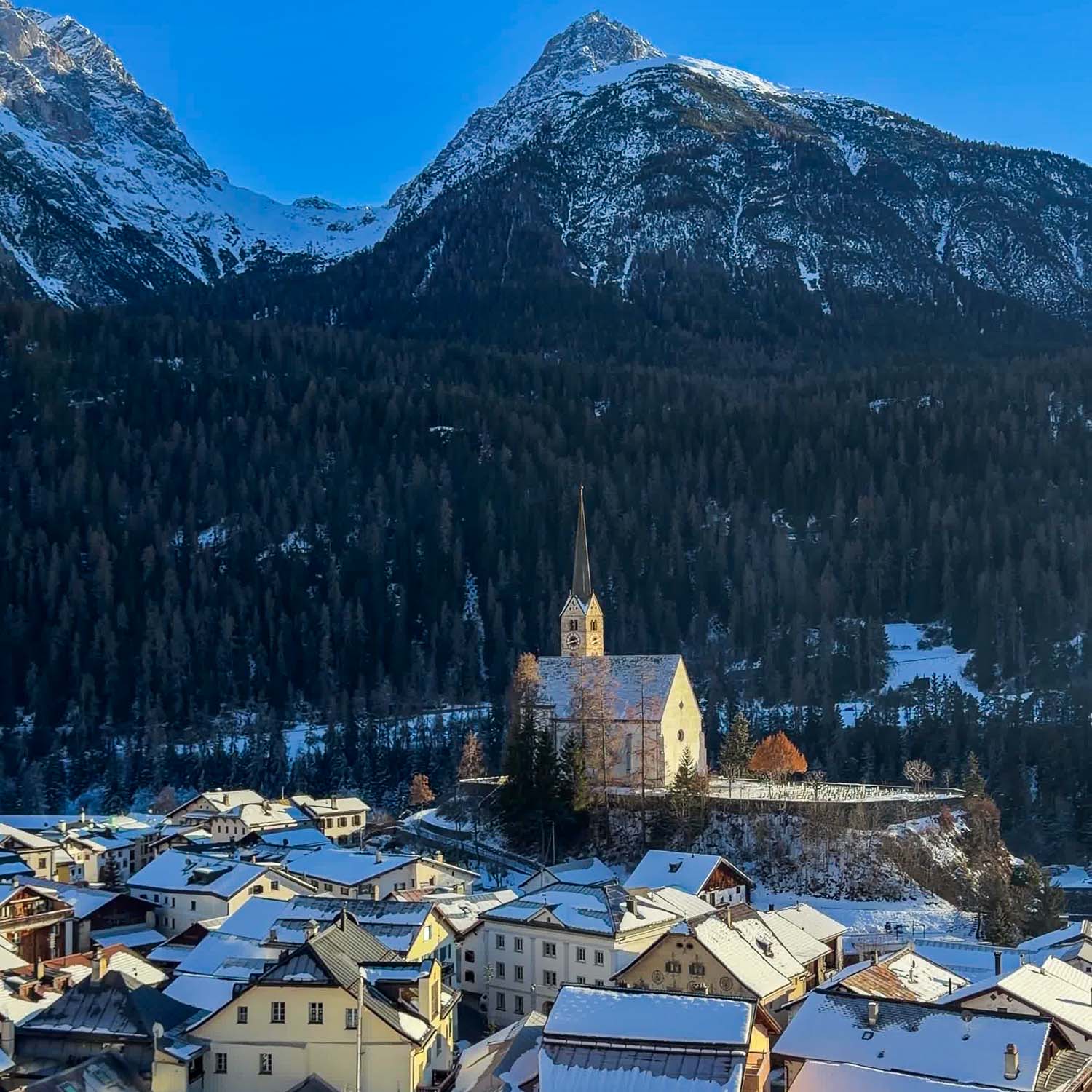 Via dals Bogns Church View