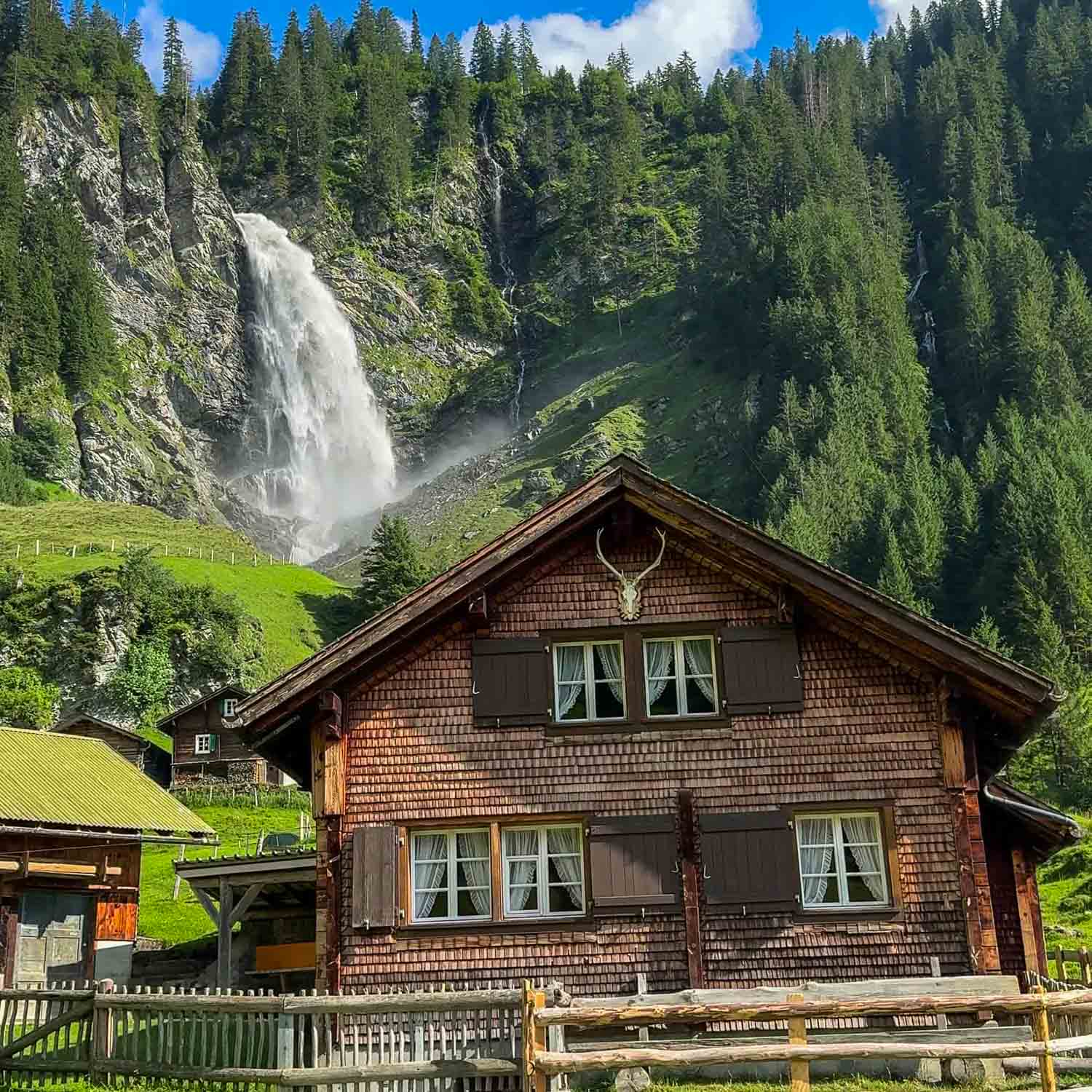 Waterfall Village View