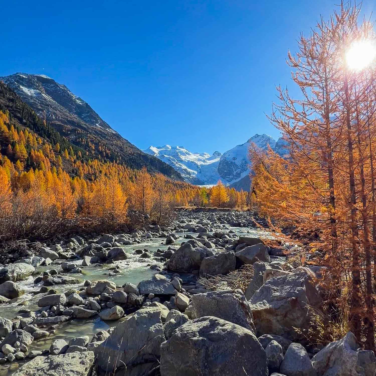 Glacier Stream Morteratsch