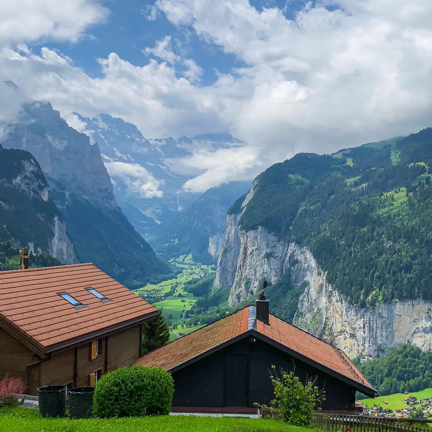Wengen Stutz Panoramic View
