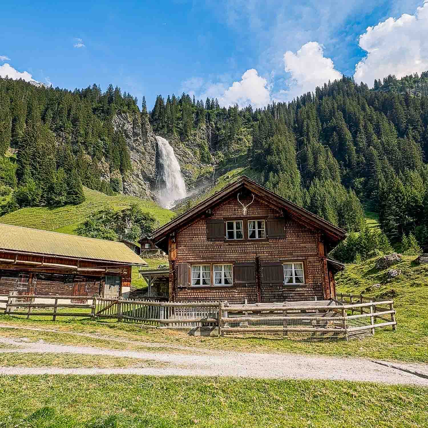 Waterfall Village View