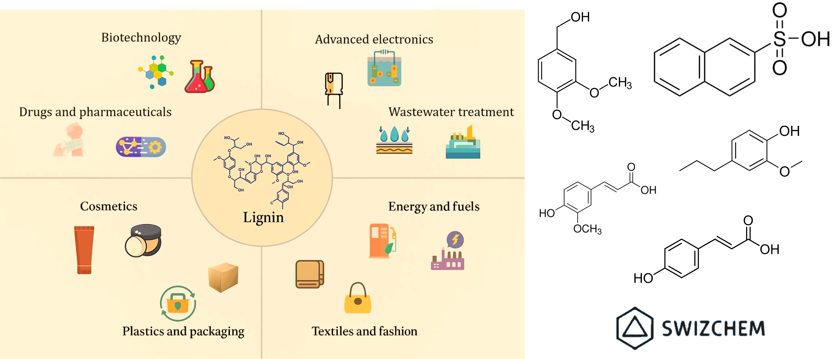 Introducing the Swizchem Lignin & Biomass Chemicals Catalogue