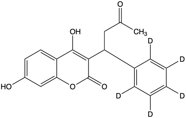 Phenyl-d5-7-hydroxywarfarin Phenyl-d5-7-hydroxywarfarin