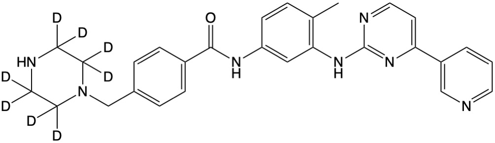N-Desmethyl Imatinib-[d8]