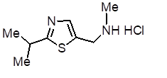 N-(Isopropylthiazole-4 yl)-methylamine hydrochloride