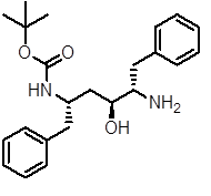 [(1S,3S,4S)-4-Amino-3-hydroxy-5-phenyl-1-(phenylmethyl)pentyl]-carbamic acid 1,1-dimethylethyl ester