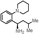 (S)-3-Methyl-1-(2-(piperidin-1-yl)phenyl)butan-1-amine