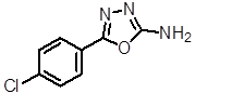 5-(4-chlorophenyl)-1,3,4-oxadiazol-2-amine