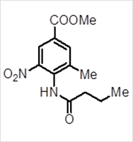 Methyl 4-(butyrylamino)-3-methyl-5-nitrobenzoate