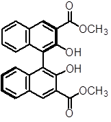 (R)-(+)-Dimethyl-2,2′-dihydroxy-1,1′-binaphthalene-3,3′-dicarboxylate