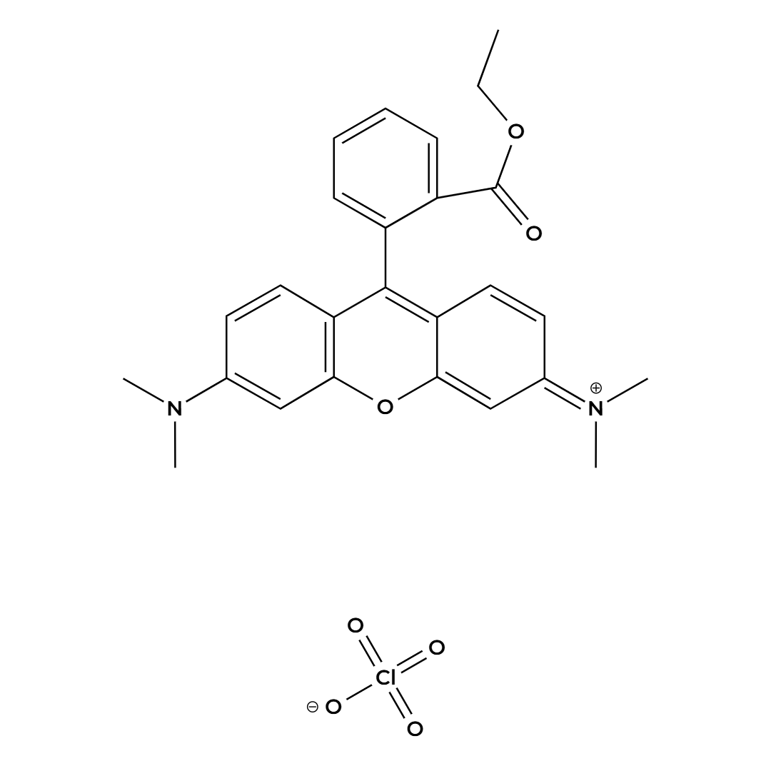 Tetramethylrhodamine ethyl ester perchlorate Tetramethylrhodamine ethyl ester perchlorate
