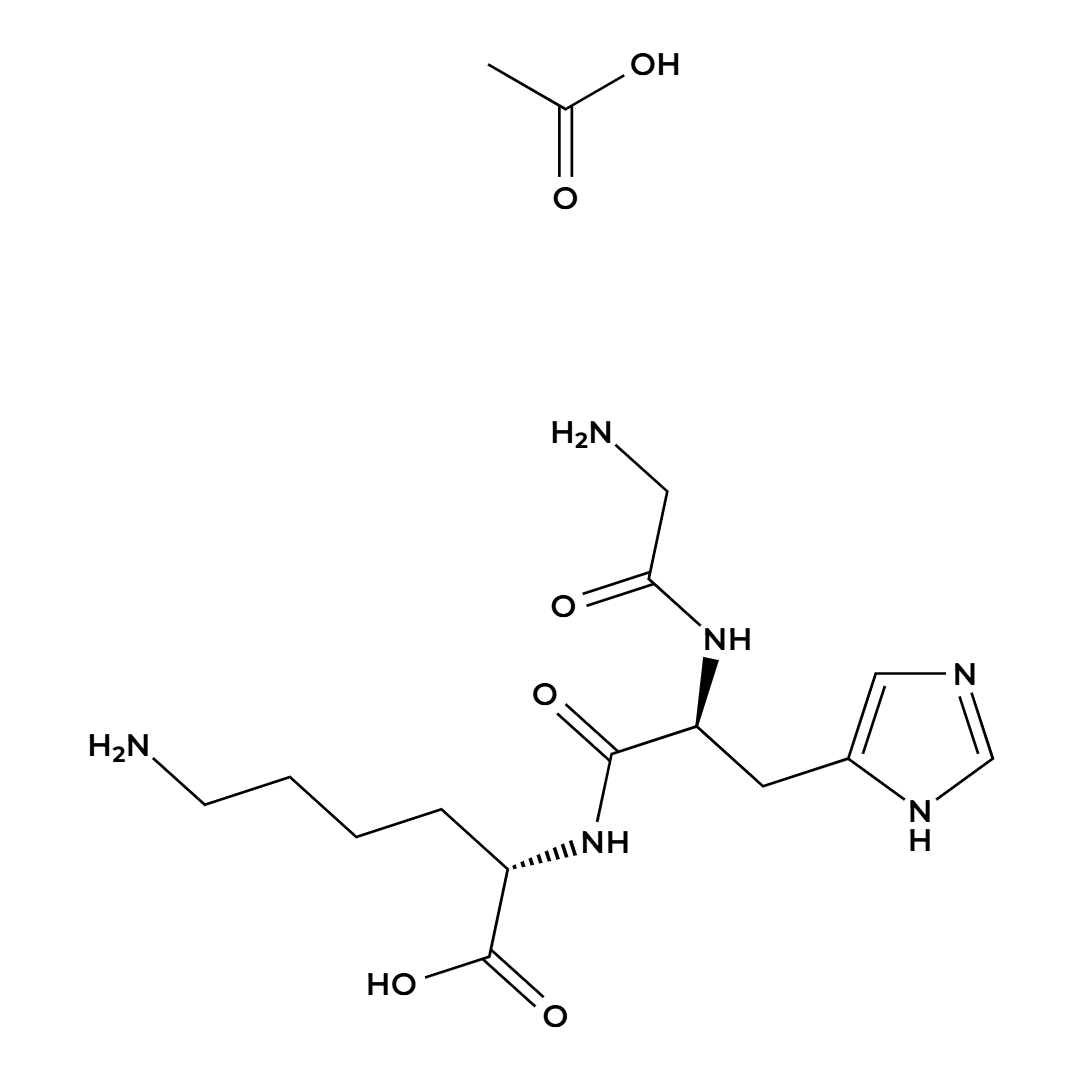 Gly-His-Lys acetate salt