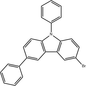 3-Bromo-6,9-diphenyl-9H-carbazole 3-Bromo-6,9-diphenyl-9H-carbazole
