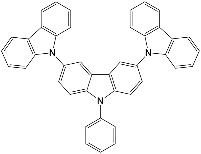 3,6-Bis(N-carbazolyl)-N-phenylcarbazole