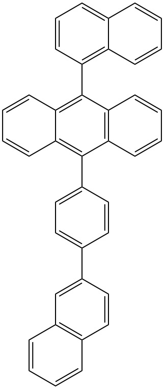 9-(1-naphthalenyl)-10-(4-(2-naphthalenyl)phenyl)anthracene