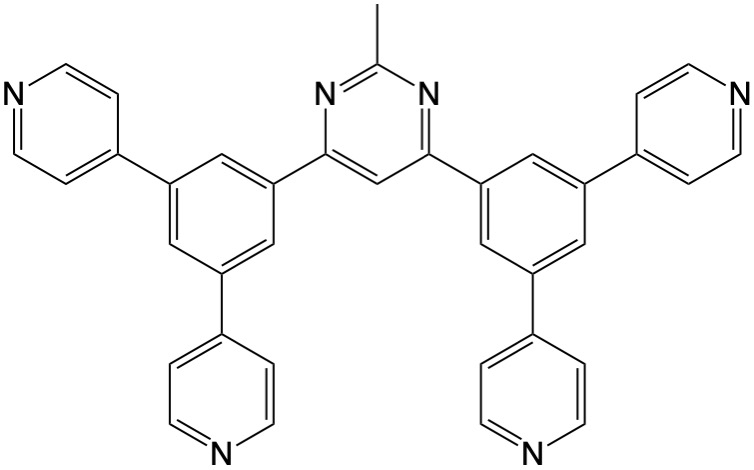 4,6-Bis(3,5-di(pyridin-4-yl)phenyl)-2-methylpyrimidine