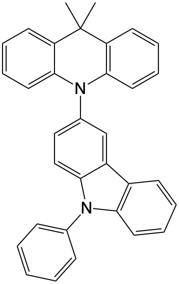 9,10-Dihydro-9,9-dimethyl-10- (9-phenyl-9H-carbazol-3-yl)-acridine