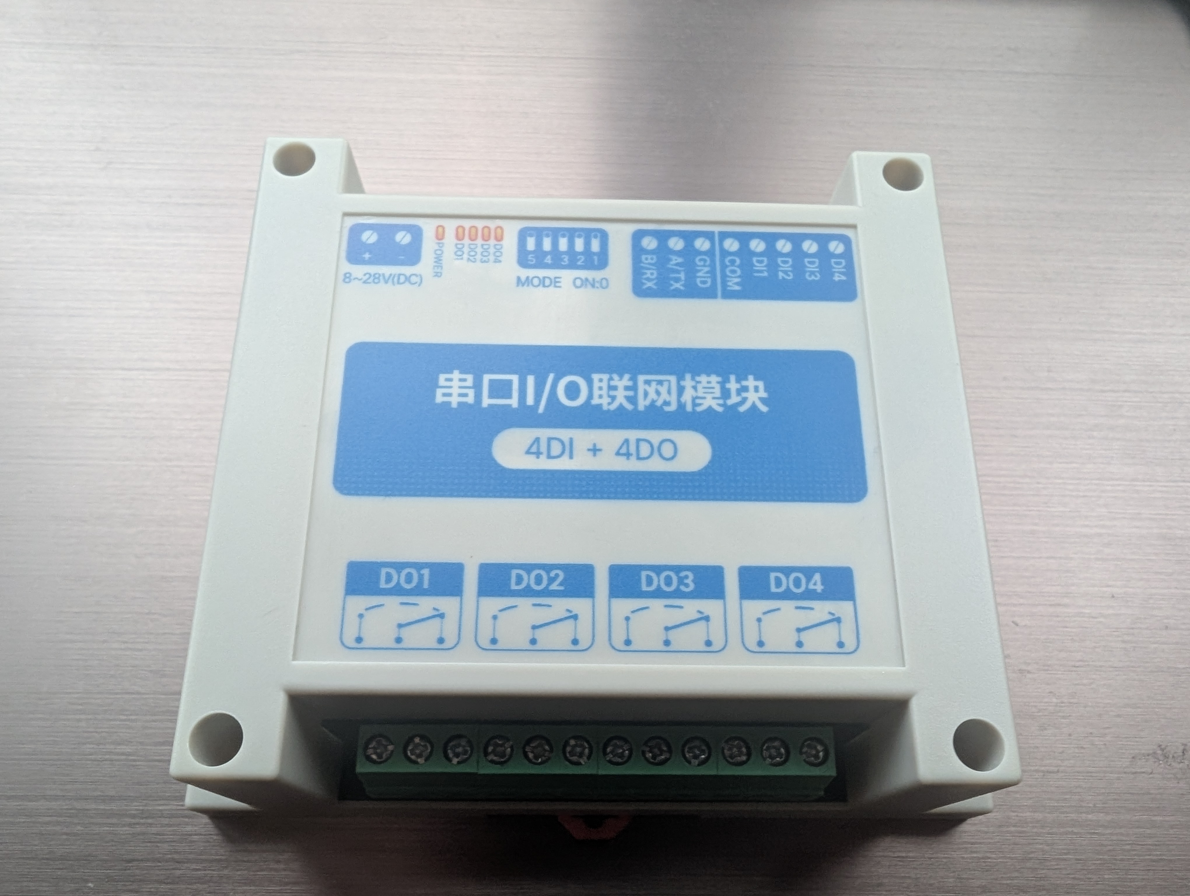 Ebyte 4DI4DO RS485 modules
