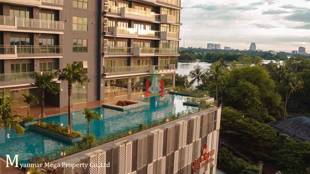 Diamond Inya Palace Condo for Rent – Luxury Living in Mayangone Township - Image 12