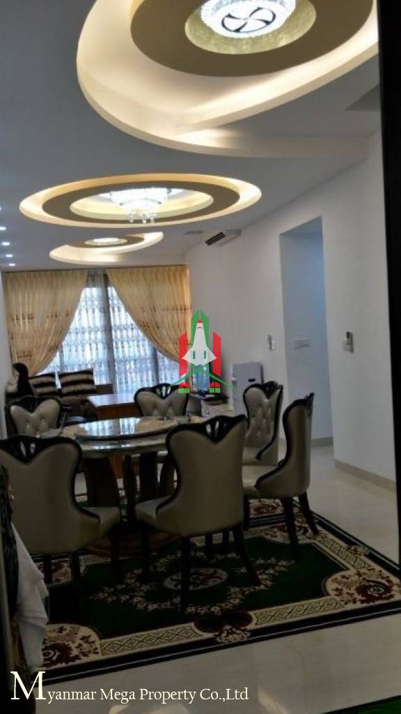 Kantharyar Residence for Rent – Spacious High-Floor Apartment in Yangon - Image 6