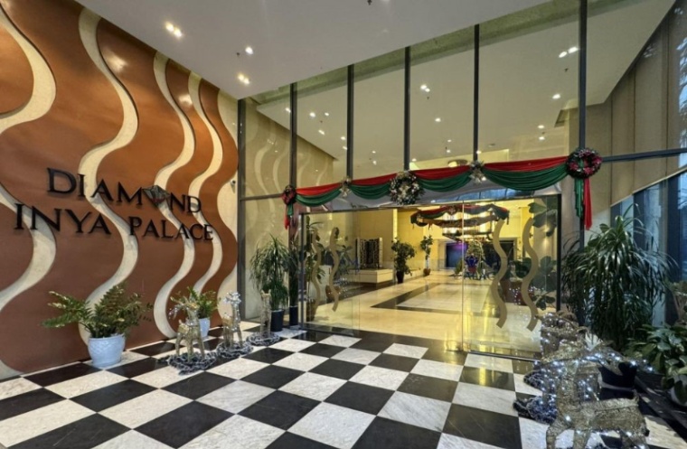 Diamond Inya Palace Condo for Sale – 2 Master Bedrooms, Fully Furnished - Image 2