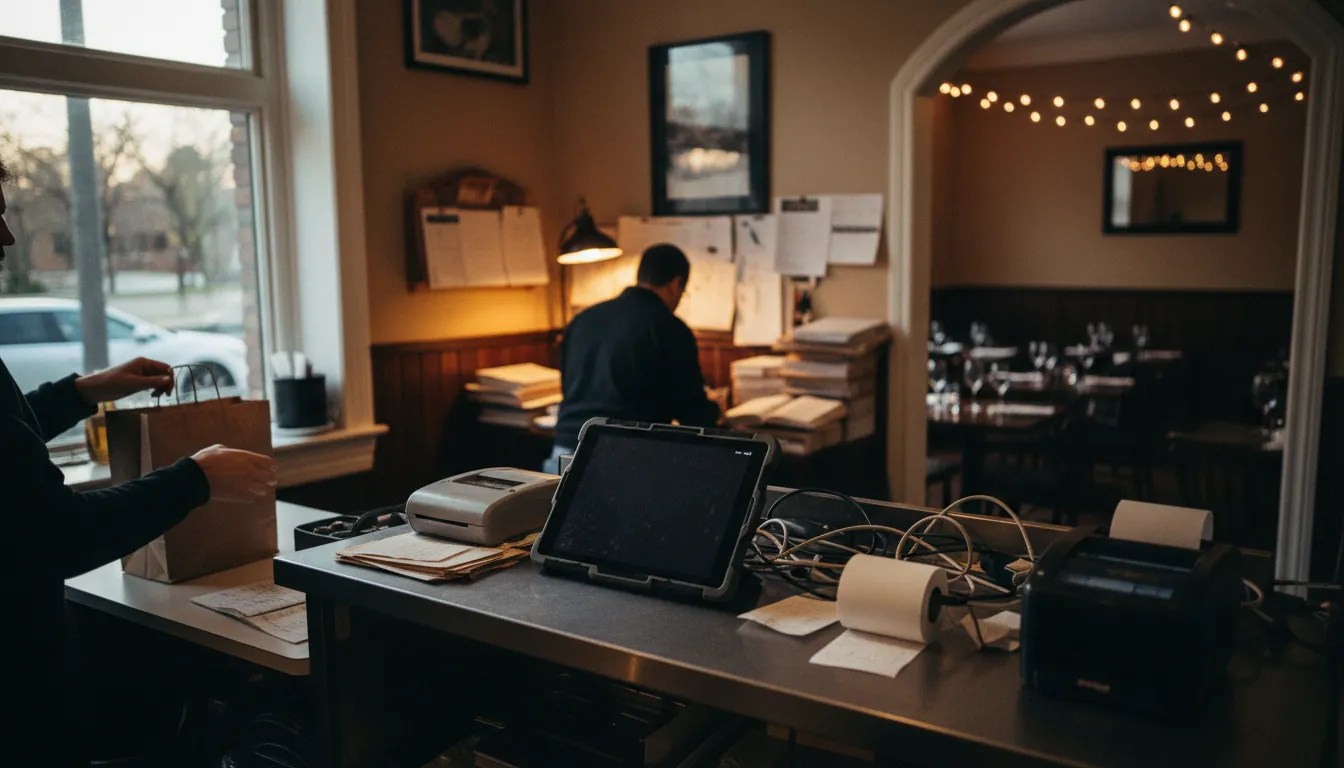 Photograph illustrating best pos system for small restaurant