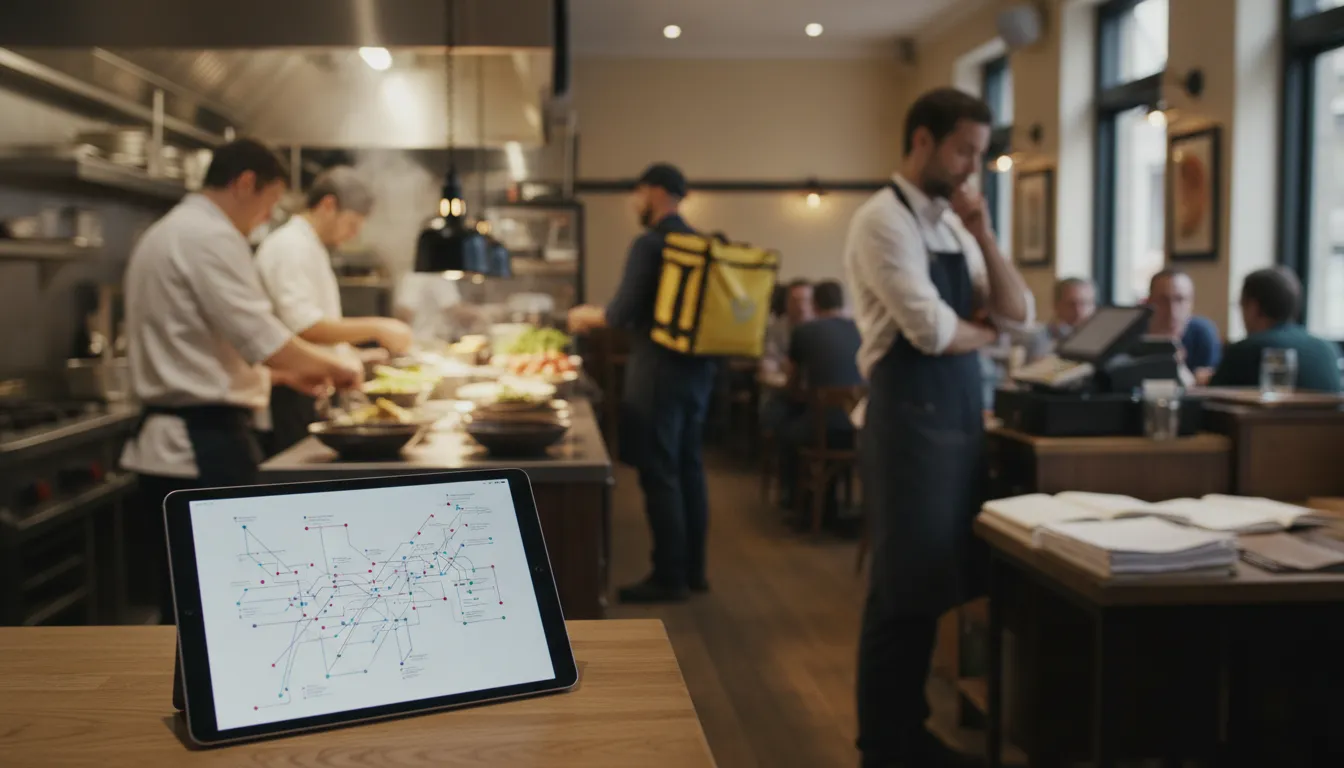 Photograph illustrating what is an ai pos system for restaurants