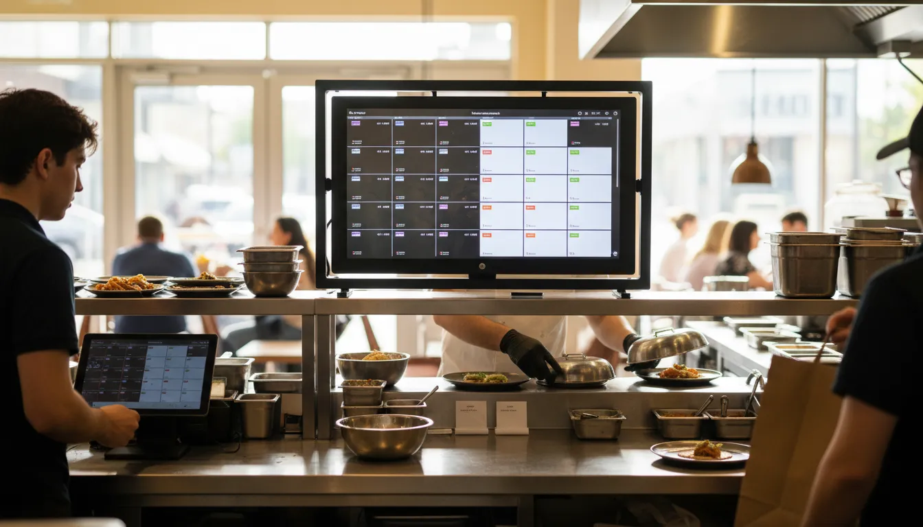 Photograph illustrating best kds for quick service restaurant