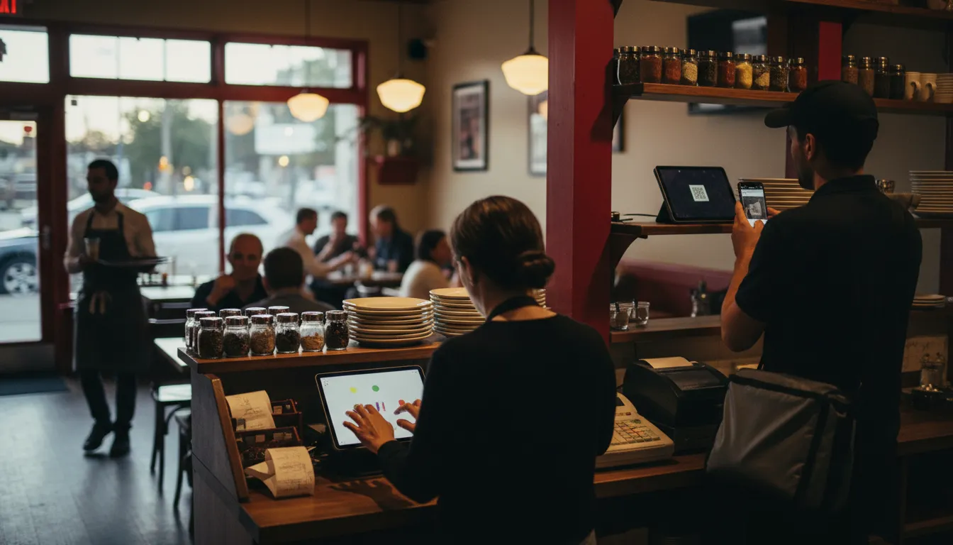 Photograph illustrating reduce uber eats doordash commission
