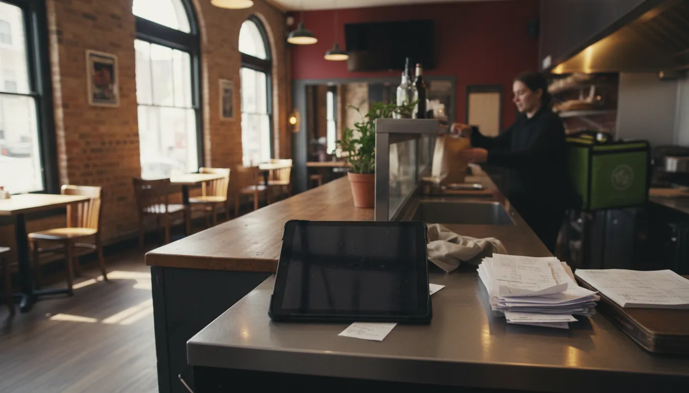 Photograph illustrating grubhub alternatives for restaurants