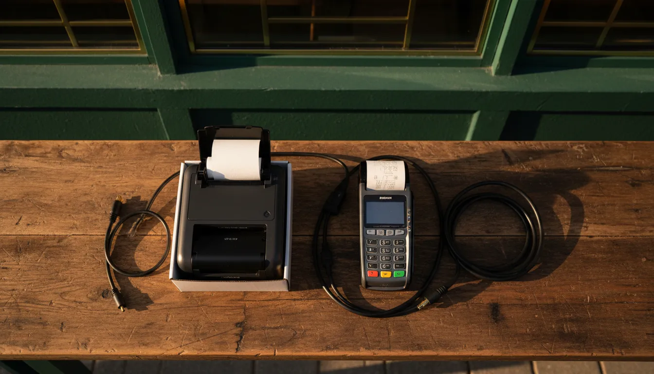 Photograph illustrating restaurant pos hardware what you actually need