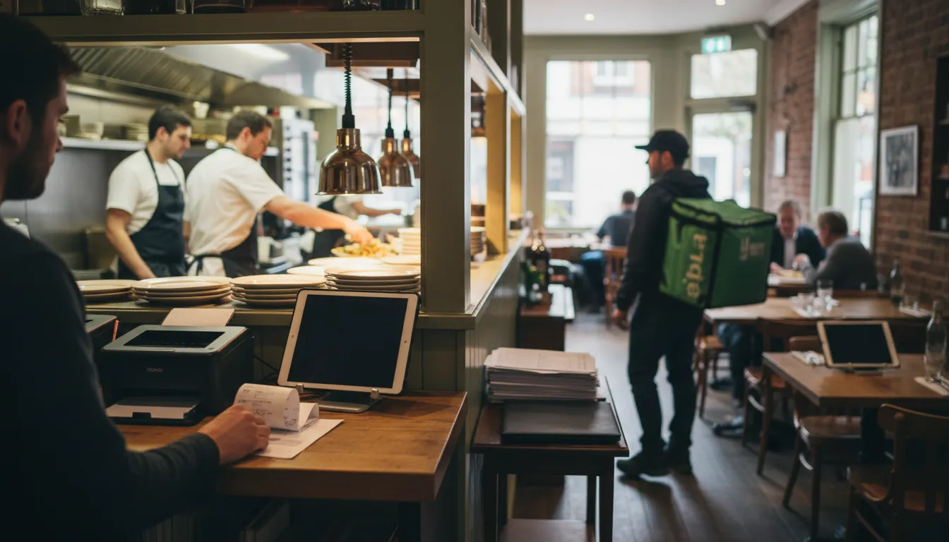 Photograph illustrating ai pos for independent restaurants