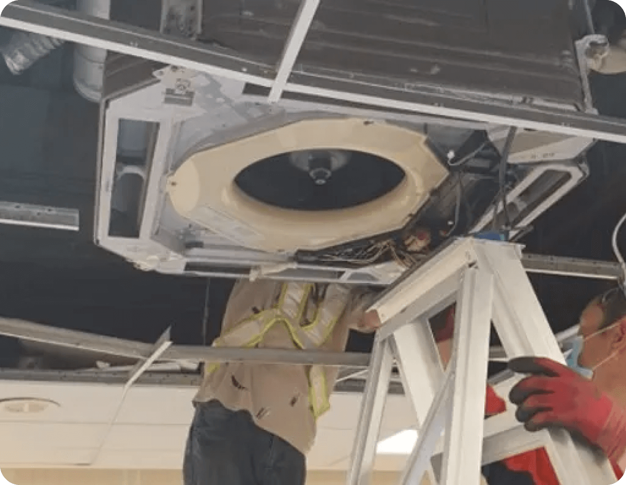 Aircon Installation – Factory