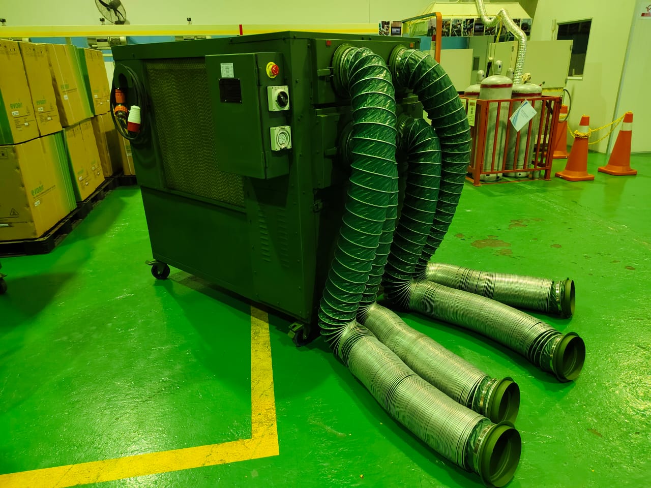 Airforce Aircraft COM System – Portable Cooling (High Power, Green)