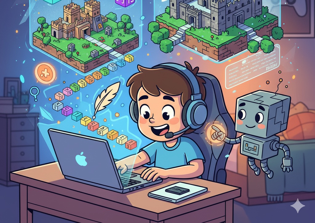 Your Child Loves Minecraft, Not Maths? Here’s How to Connect the Two.