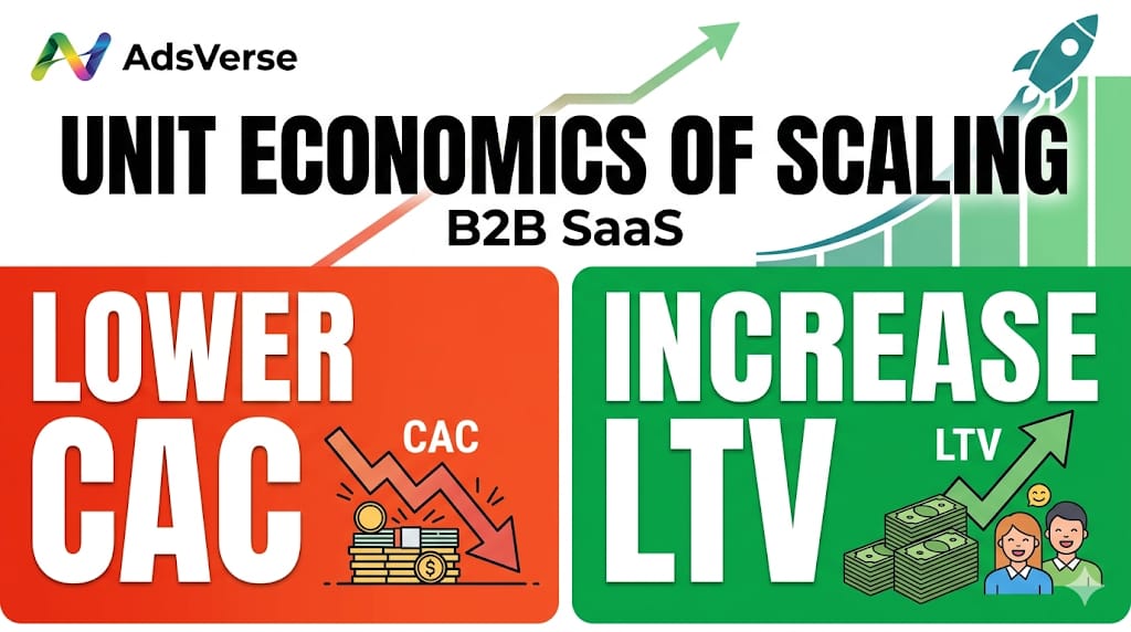 The Unit Economics of Scaling: Lowering CAC and Increasing LTV for B2B SaaS