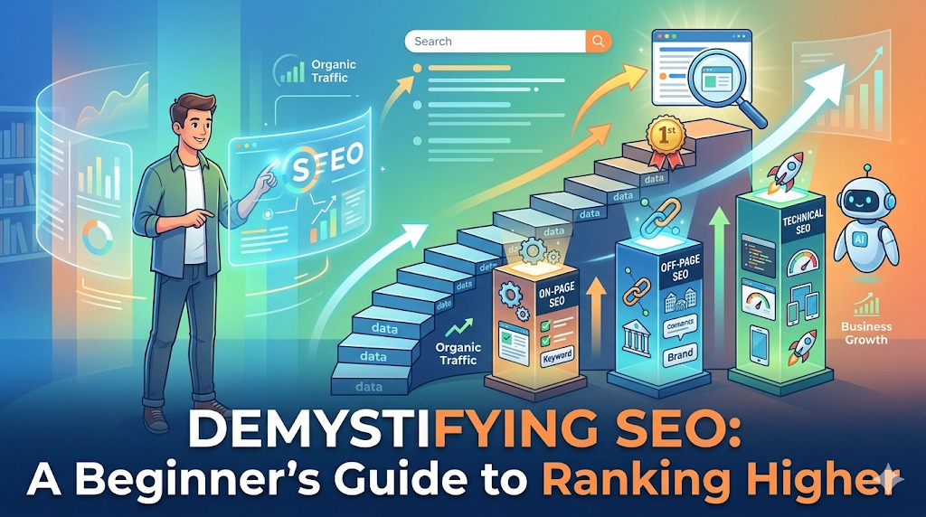 Demystifying SEO: A Beginner's Guide to Ranking Higher
