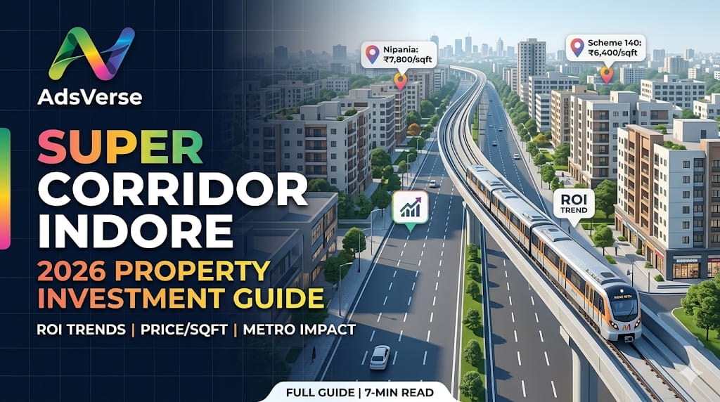 Super Corridor Indore — Property Price per Sqft by Zone (2026)
