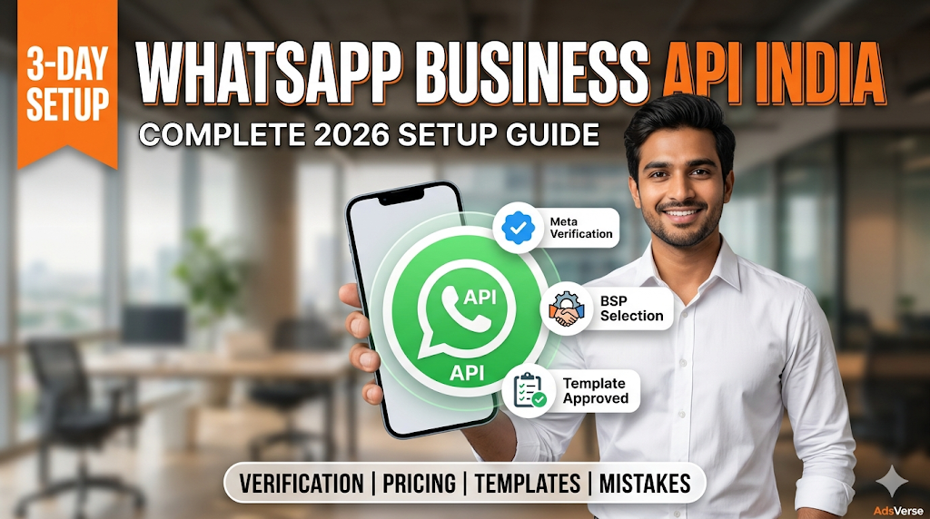 WhatsApp Business API India 2026: Complete Setup Guide — Verification, Pricing, Templates & Common Mistakes