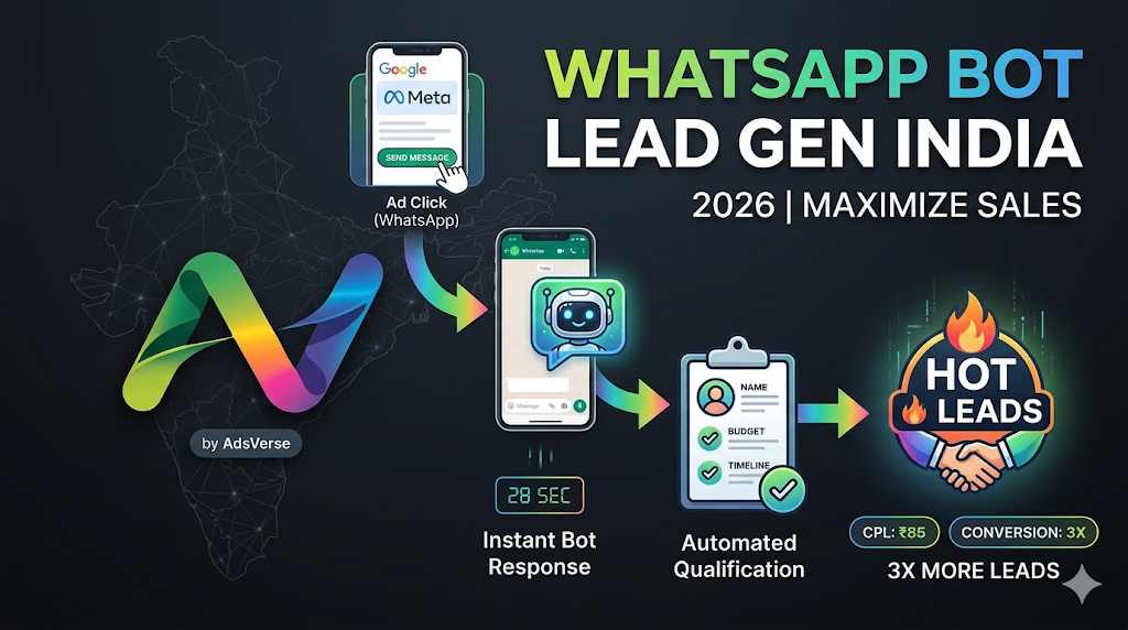WhatsApp Bot for Lead Generation in India: How to Build a Funnel That Converts 3x Better