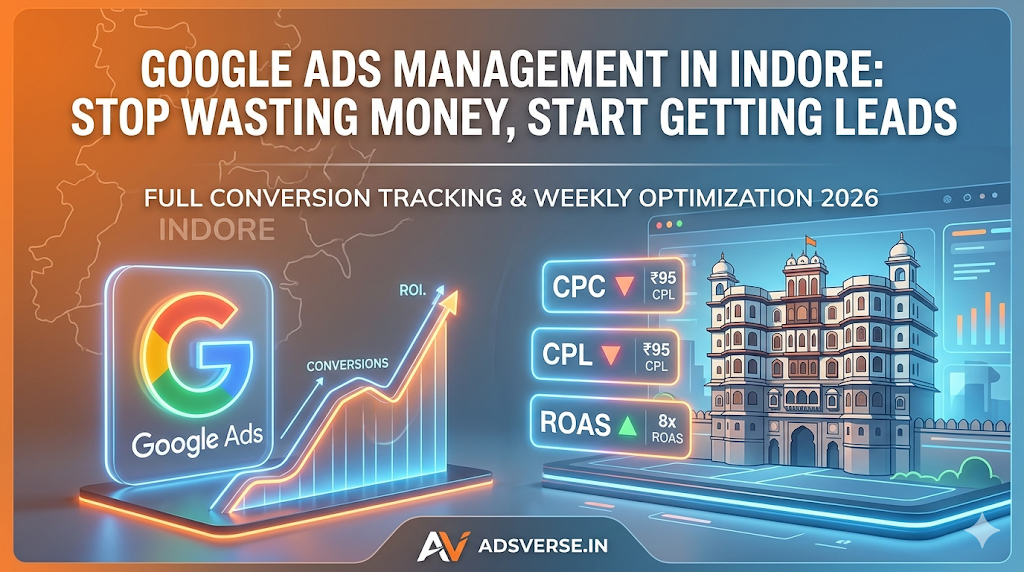 Google Ads Management in Indore: Why Most Campaigns Burn Money — and How to Fix It