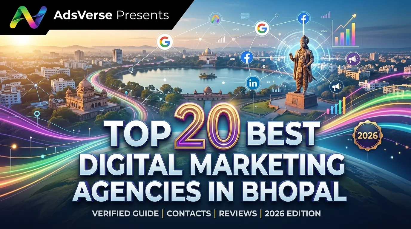 Top 20 Best Digital Marketing Agencies in Bhopal — Complete Verified Guide with Addresses, Contacts & Honest Reviews
